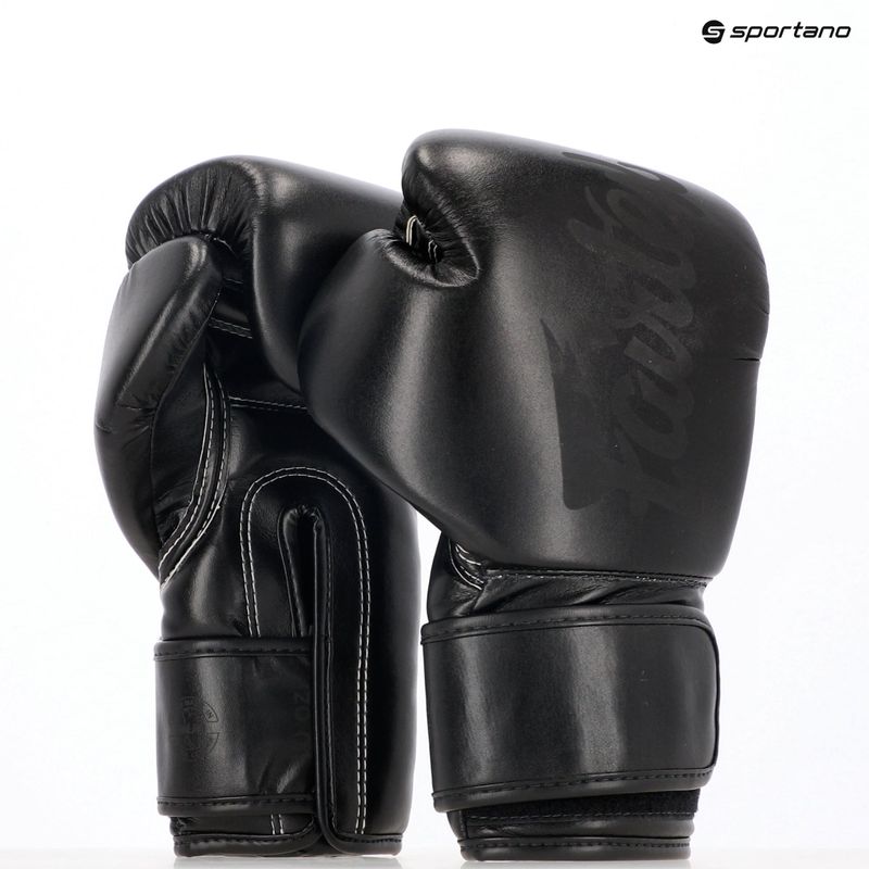Boxhandschuhe Fairtex Microfiber Art Collection Solid black 8