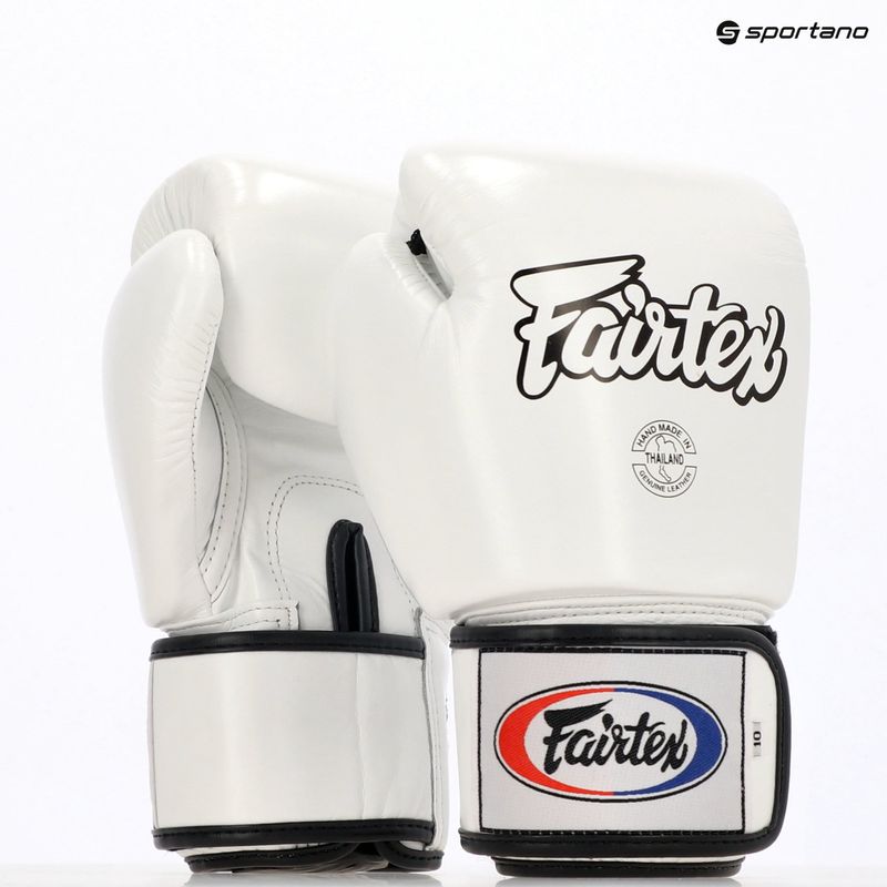 Boxhandschuhe Fairtex Universal "Tight-Fit" Design white 4