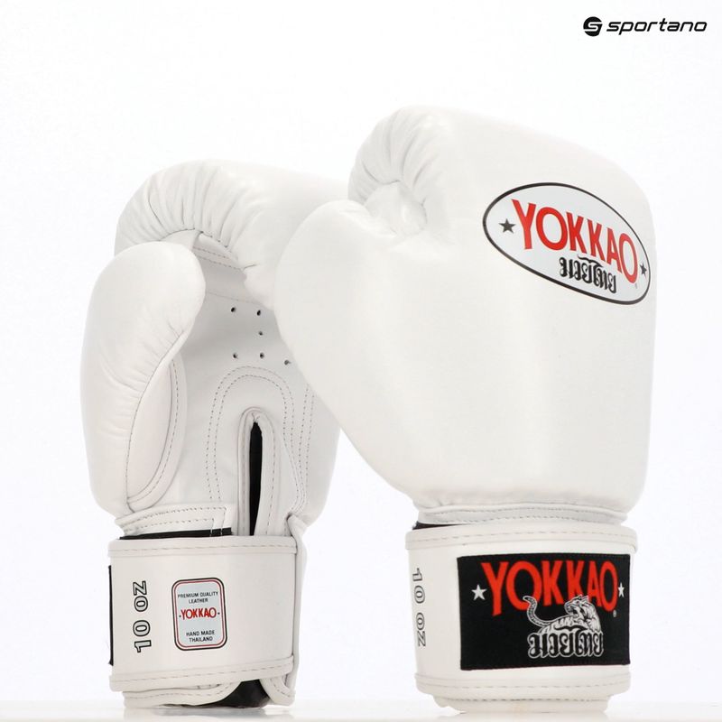 Herren Boxhandschuhe YOKKAO Matrix weiß 8
