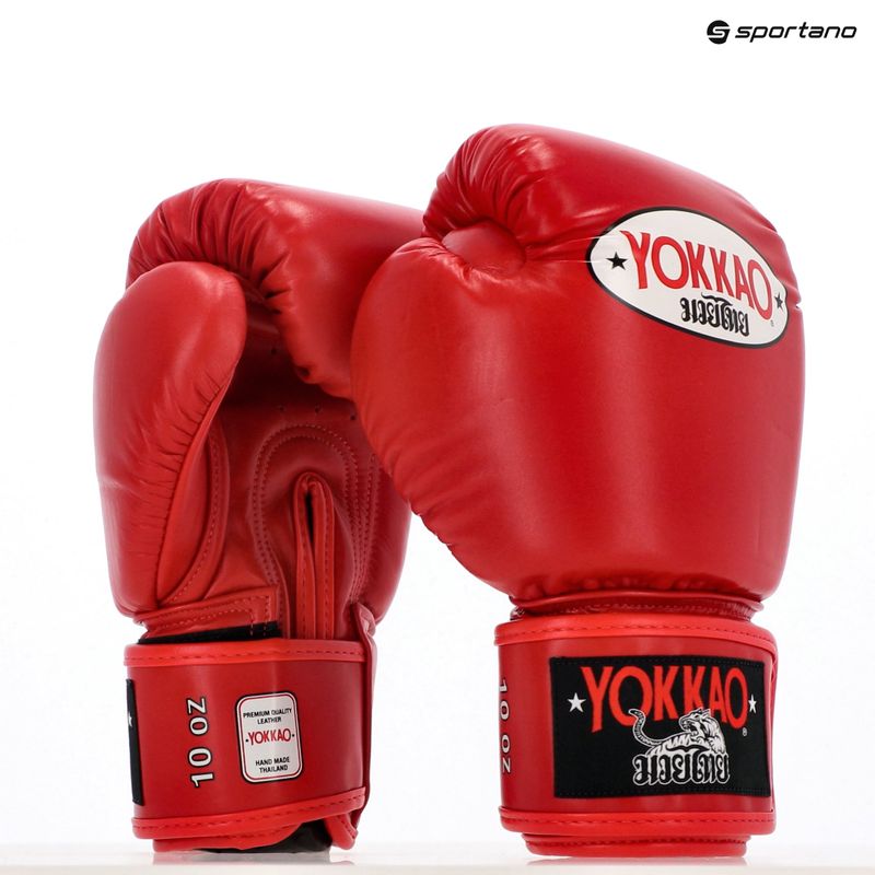 Herren Boxhandschuhe YOKKAO Matrix rot 12
