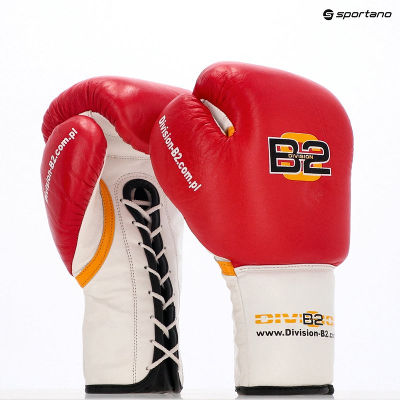 Boxhandschuhe DIVISION B-2 DIV-PFG1500 Pro 3-Layer Foam red/white 11