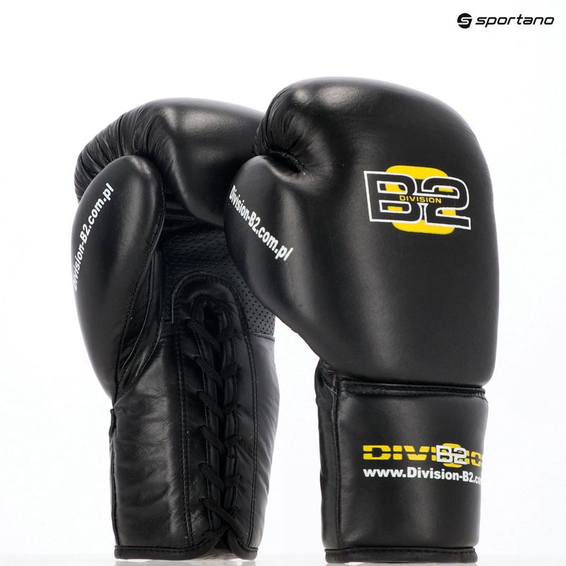 Boxhandschuhe DIVISION B-2 DIV-PFG1500 Pro 3-Layer Foam black 12