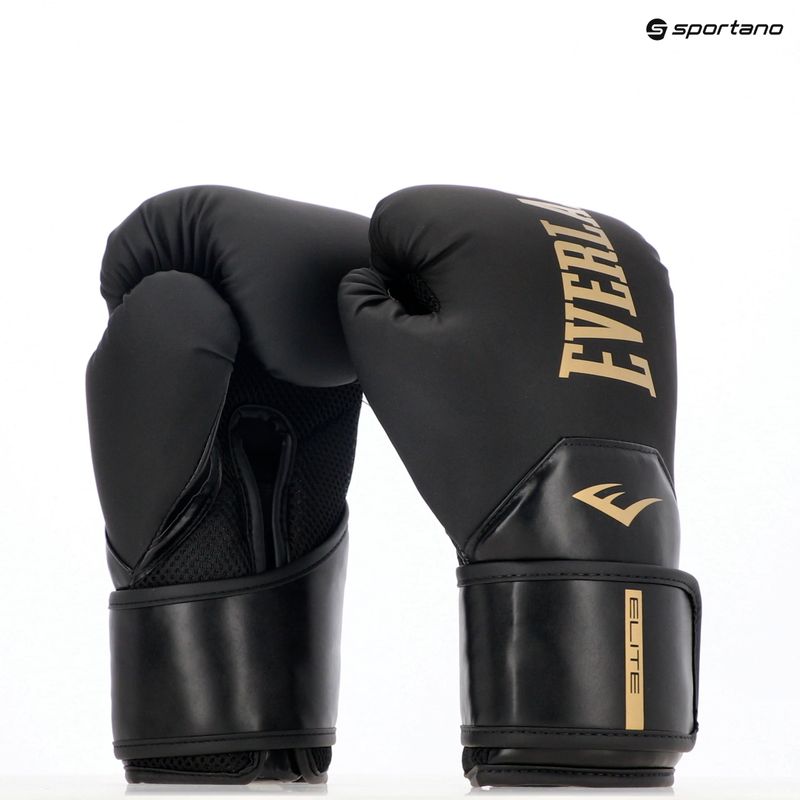 Boxhandschuhe Everlast Pro Style Elite 2 black/gold 8
