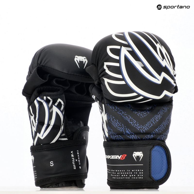 Sparringshandschuhe Venum x TEKKEN 8 - Jin Kazama MMA SPaarring blue/black/white 8