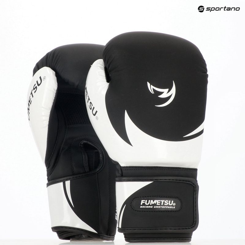Boxhandschuhe FUMETSU Ghost S3 Boxing black/ white 7