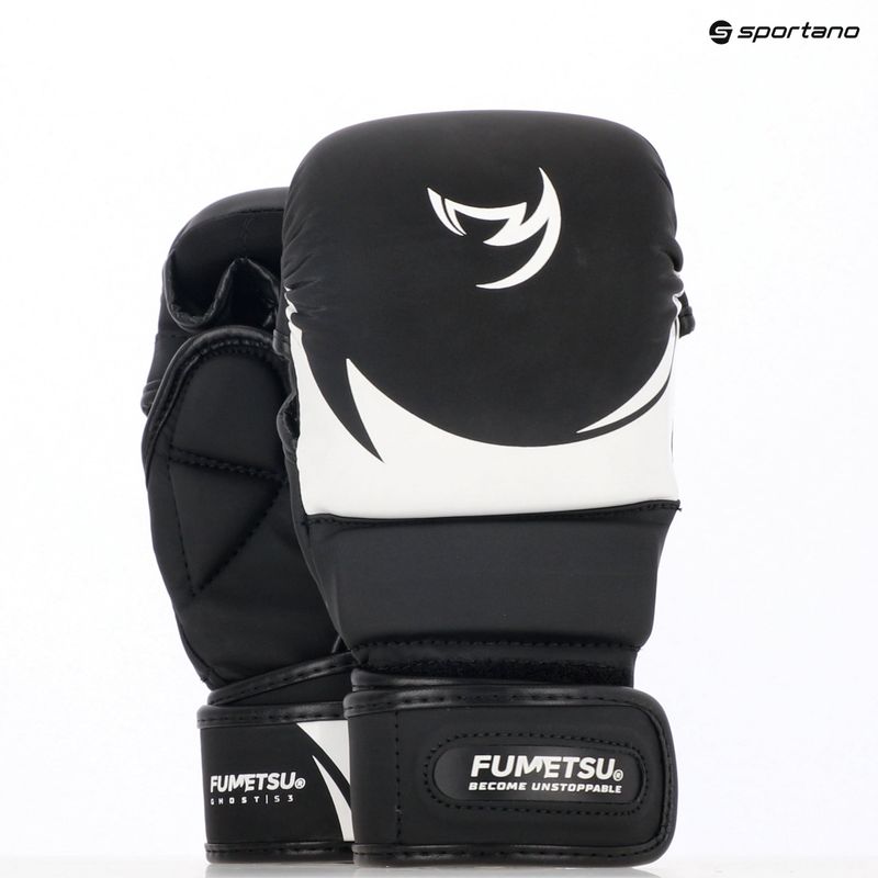 Handschuhe MMA FUMETSU Ghost S3 SPaarring black/ white 7