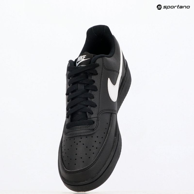 Herrenschuhe Nike Court Vision Low black/white 9