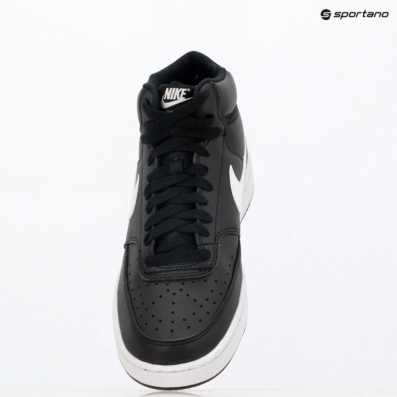 Herrenschuhe Nike Court Vision Mid Next Nature black/black/white 9