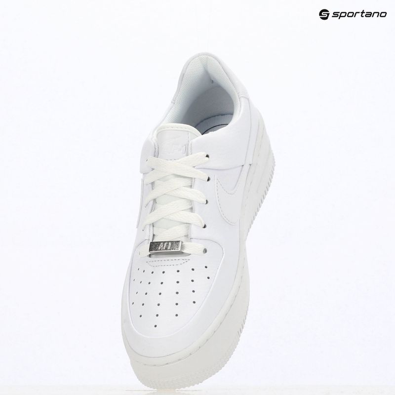 Schuhe Damen Nike Air Force 1 Sage Low white/white/white 9