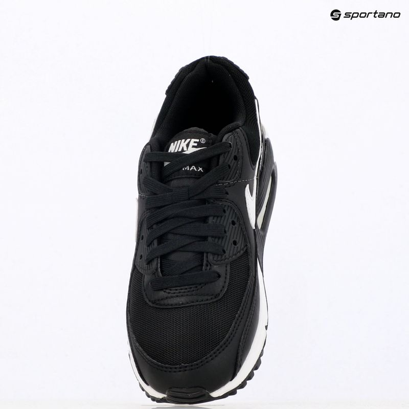 Schuhe Damen Nike Air Max 90 black/black/white 9