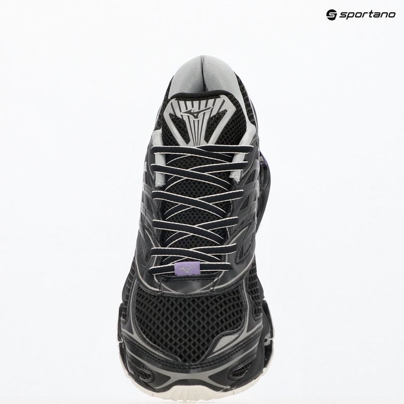 Herrenschuhe Mizuno Wave Prophecy LS black/silver/purple haze 9