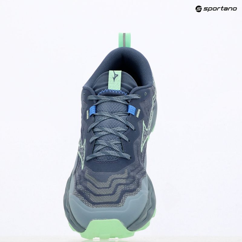 Laufschuhe Herren Mizuno Wave Daichi 9 vintage indigo/neo mint/citade 9