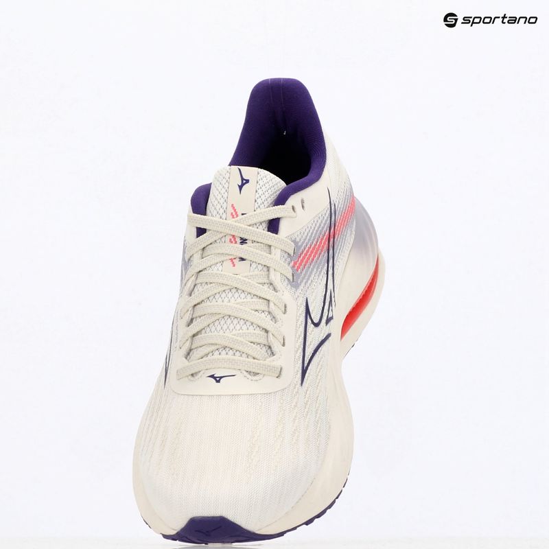 Laufschuhe Damen Mizuno Wave Inspire 21 snow white/vintage indigo/camellia rose 9