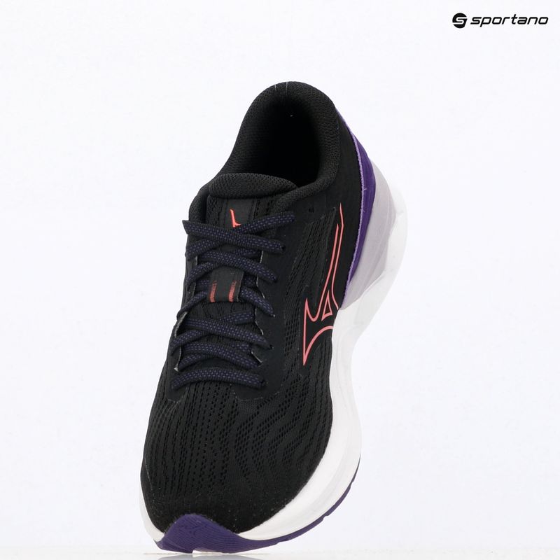 Laufschuhe Damen Mizuno Wave Revolt 3 black/camellia rose/violet indigo 10