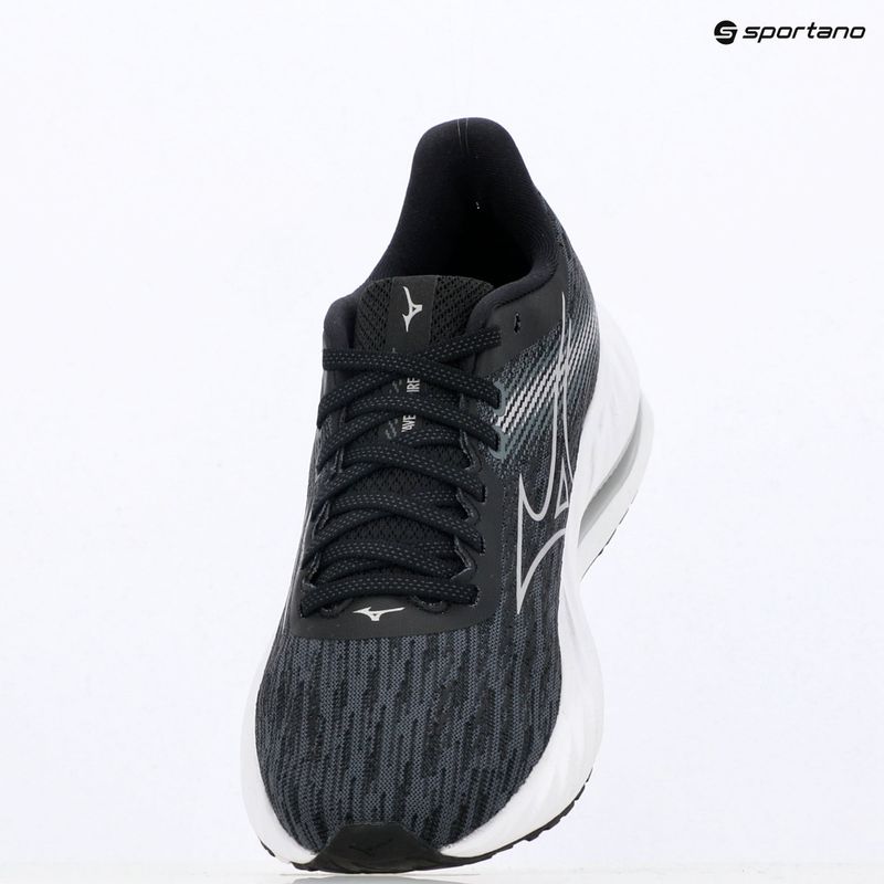 Laufschuhe Damen Mizuno Wave Inspire 21 black/silver/metallic gray 9