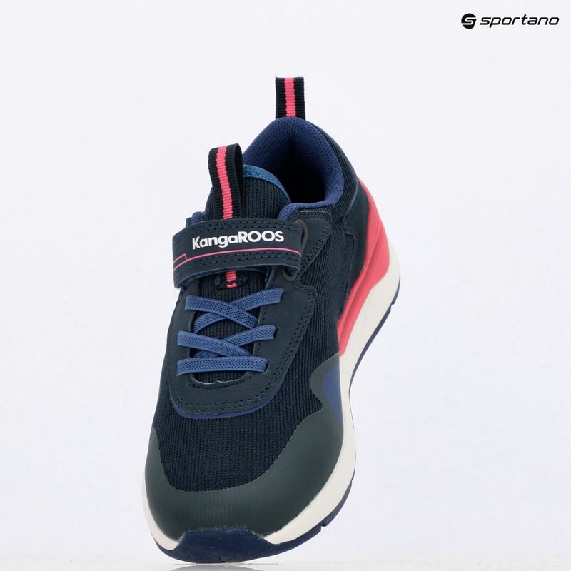 Kinderschuhe KangaROOS KD-Gym EV dark navy/fandango pink 11