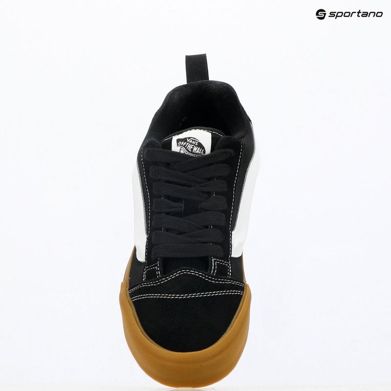 Schuhe Vans Knu Skool black/ gum 9