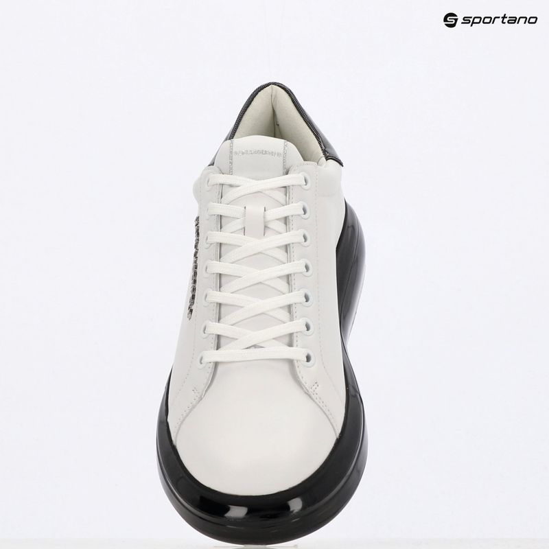 Herrenschuhe KARL LAGERFELD Kapri Kushion white leather w/black 9