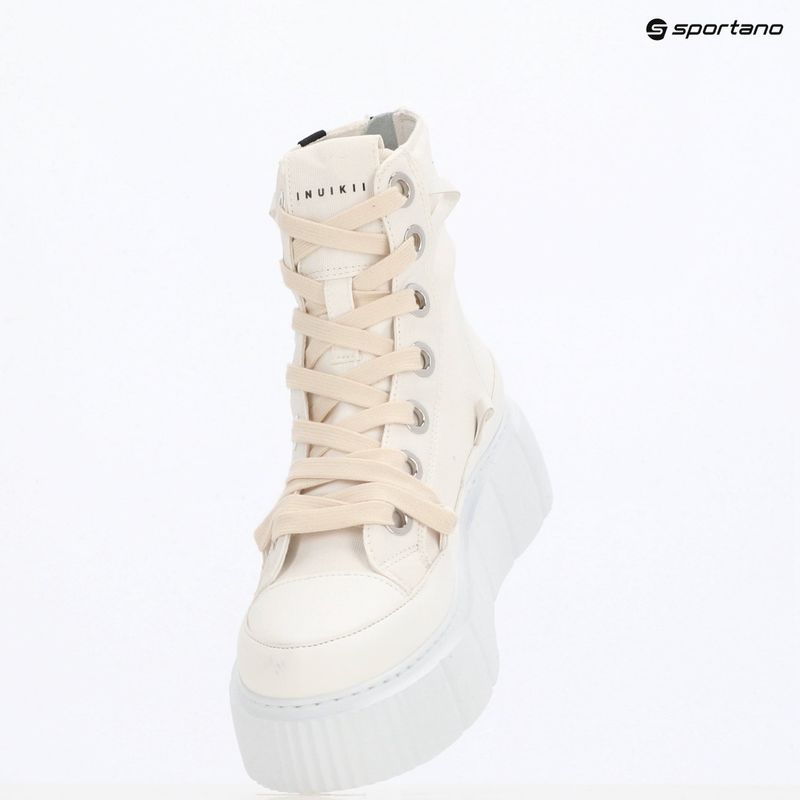 Schuhe Damen INUIKII Matilda Canvas High white 9