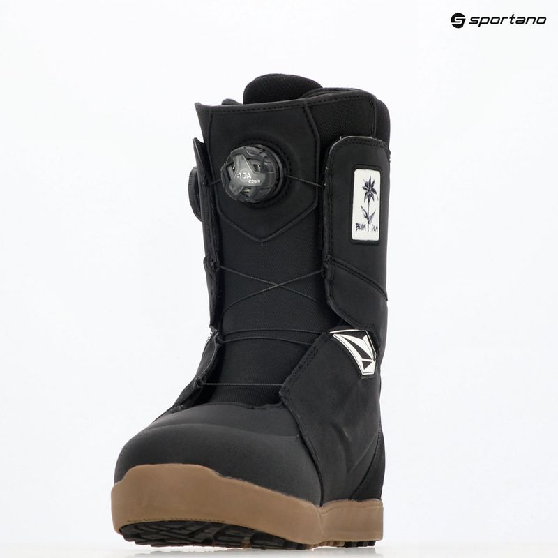 Snowboardschuhe Herren ThirtyTwo Lashed Double Boa X Volcom '24 black/gum 11