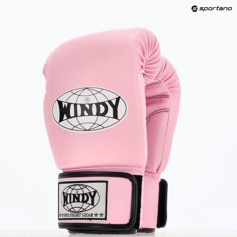 Boxhandschuhe WINDY Classic Synthetic Leather pink 8