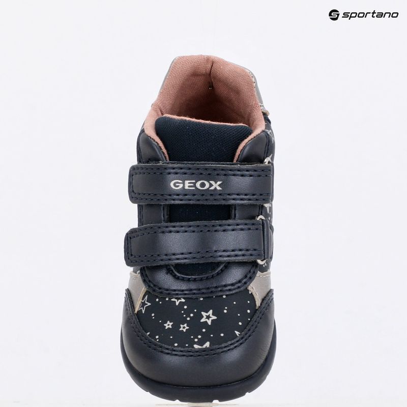 Kinderschuhe Geox Elthan navy/dark silver 9