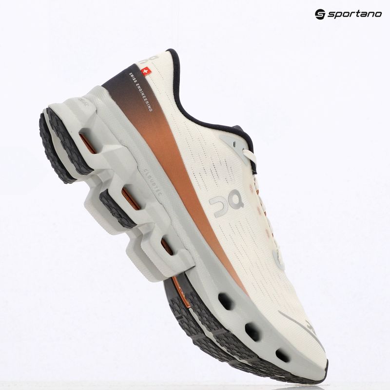Laufschuhe Damen On Running CloudsPaark ivory/glacier 9