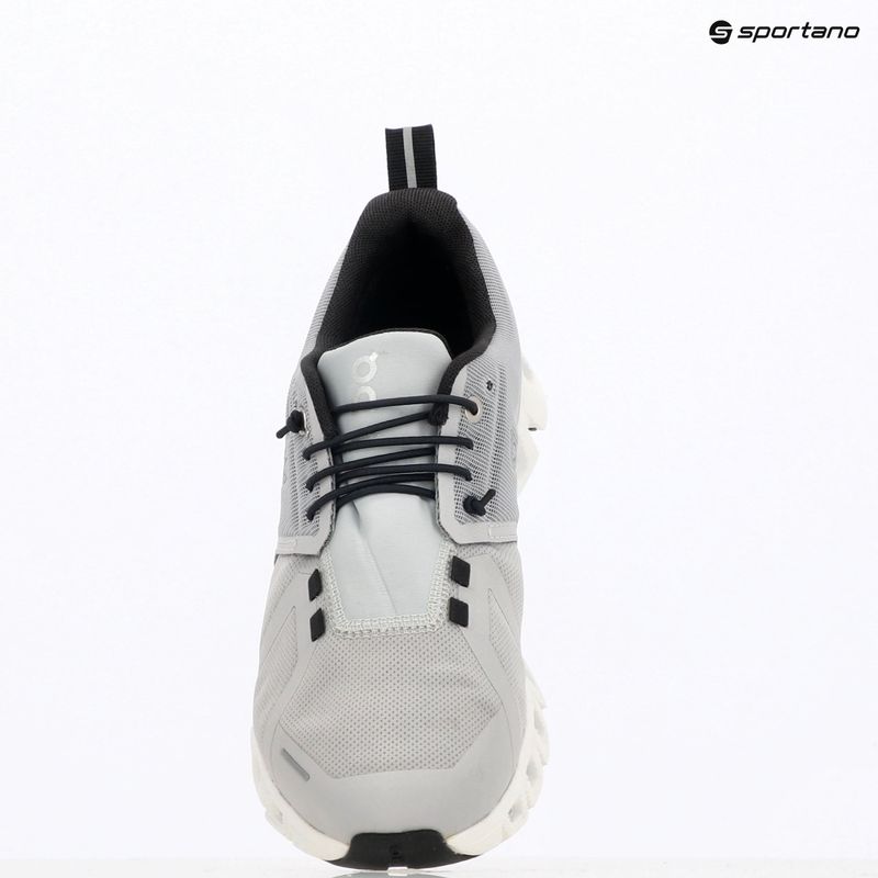 Laufschuhe Damen On Running Cloud 5 Waterproof glacier/white 9