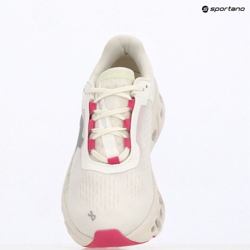 Laufschuhe Damen On Running Cloudmonster white/lima 9