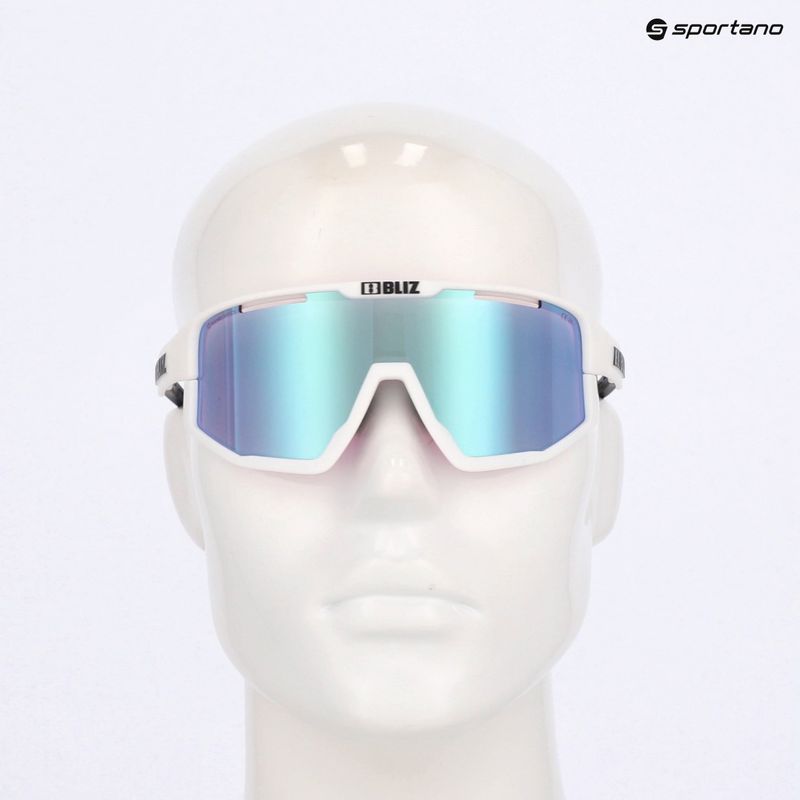 Sonnenbrille Bliz Fusion Nano Optics Nordic Light matt white/ begonia/ violet w blue multi 7