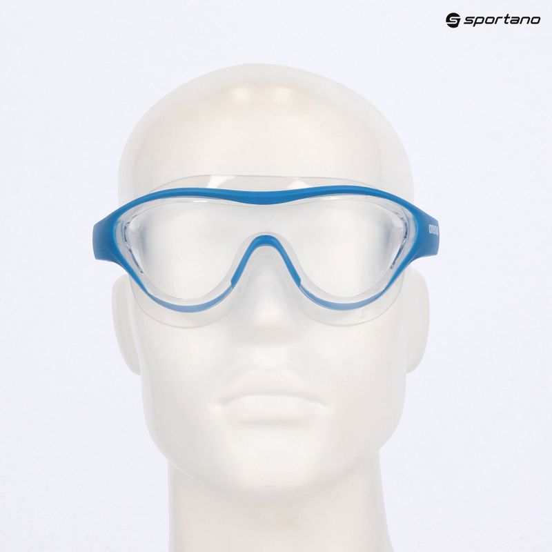 Schwimmmaske Taucherbrille arena The One Mask clear/blue/white 7