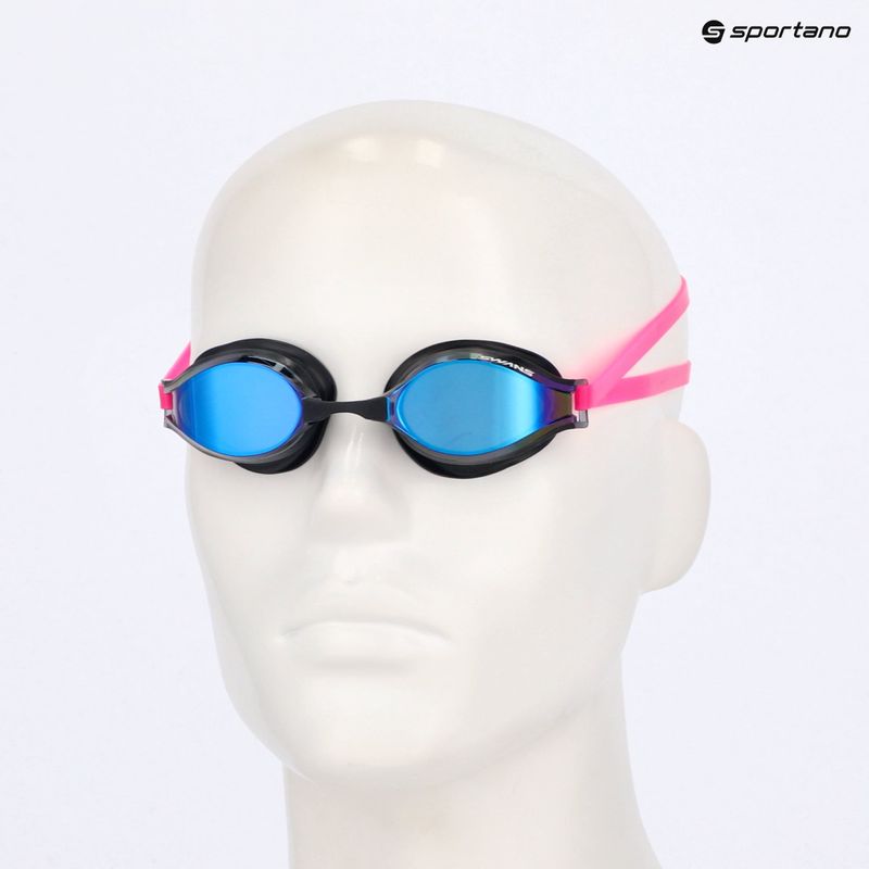 Schwimmbrille SWANS SR-31MTR smoke/ blue mirror 7