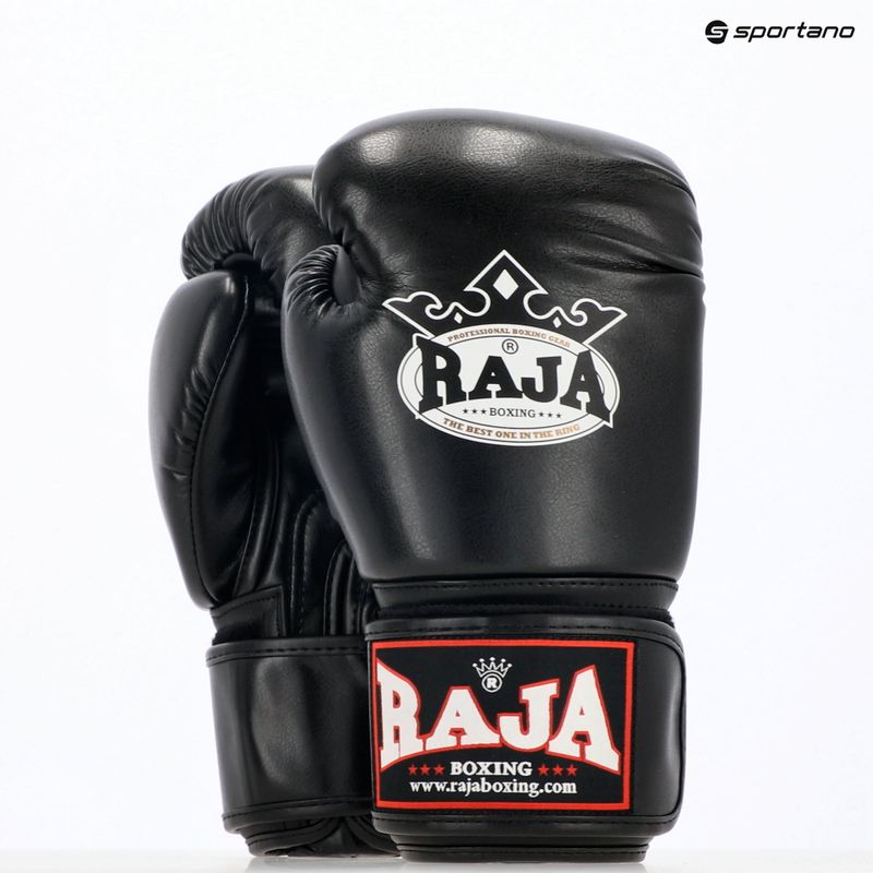 Boxhandschuhe RAJA BOXING Single Semi Leather black 8