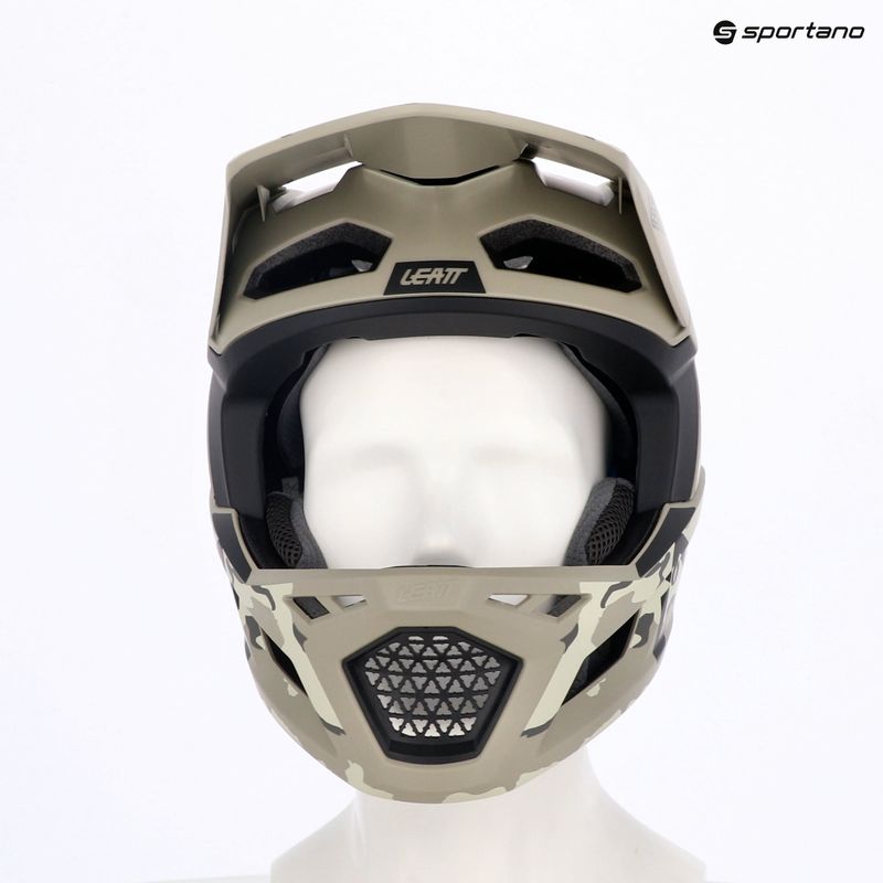 Fahrradhelm Leatt MTB Gravity 4.0 V25 desert 9