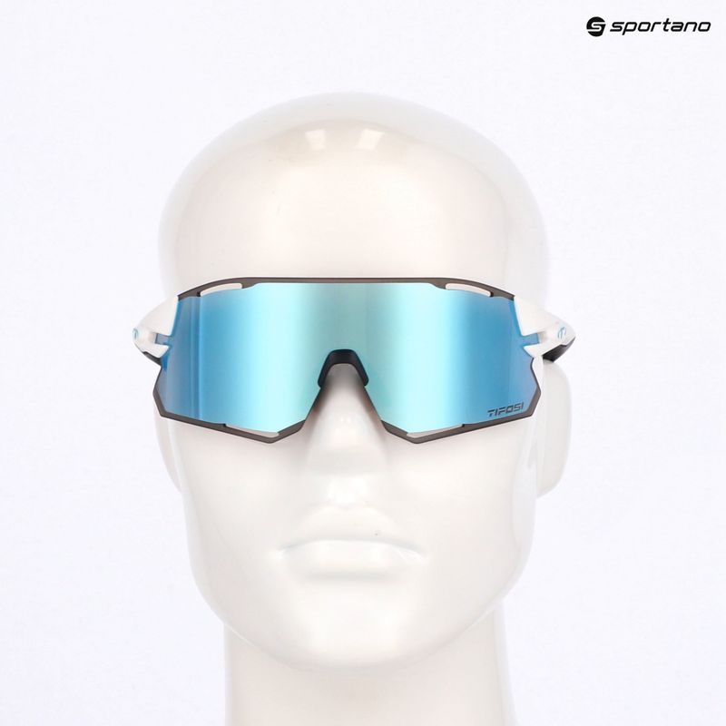 Sonnenbrille Tifosi Rail Race Clarion matte white/clarion blue/clear 8