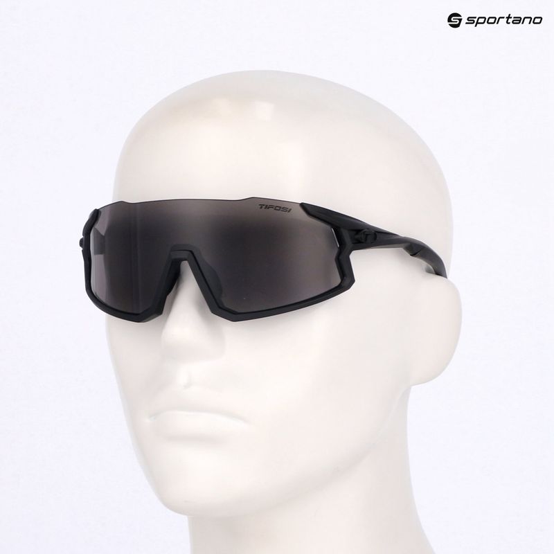 Tifosi Stash blackout/rauch/ac rot/klar Sonnenbrille 8
