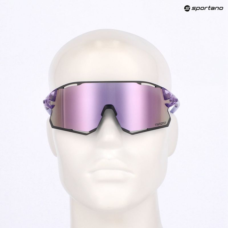 Sonnenbrille Tifosi Rail Race Clarion crystal purple/clarion purple/clear 8