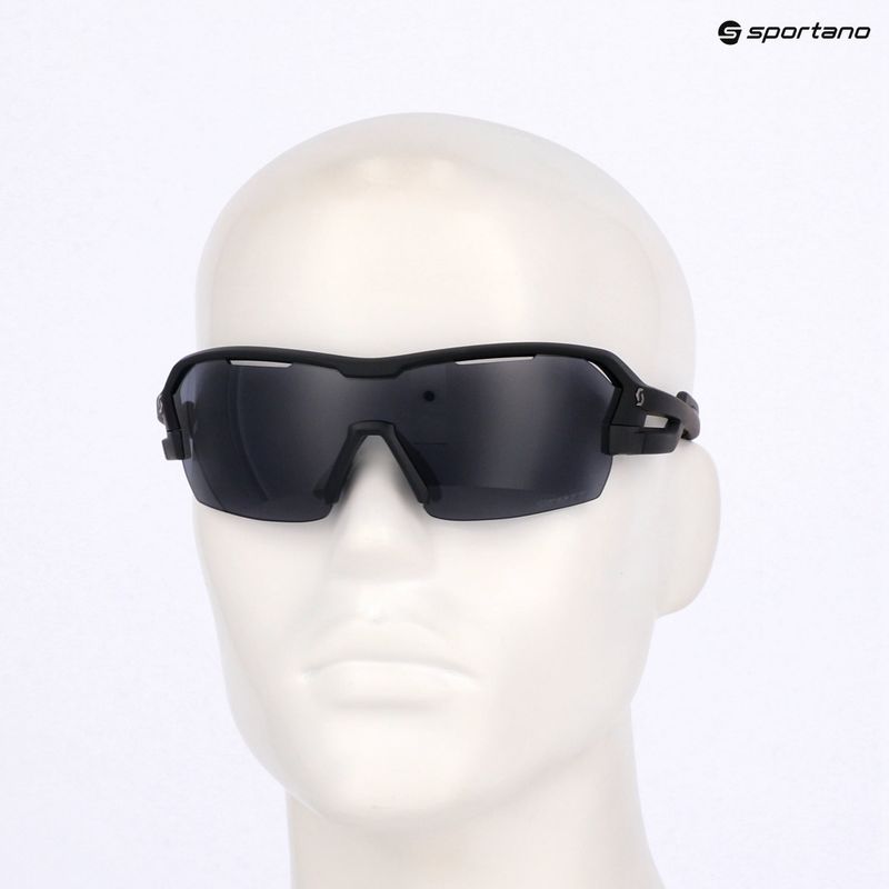 SCOTT Spur schwarz matt grau/klar Sonnenbrille 8