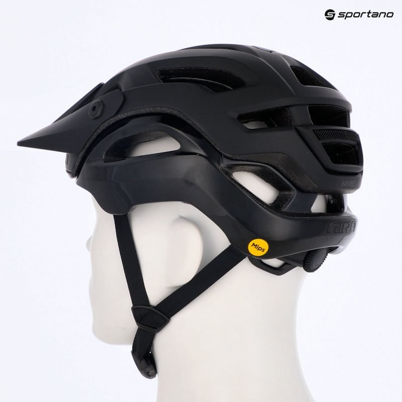Giro Manifest Spherical MIPS mattschwarzer Fahrradhelm 5