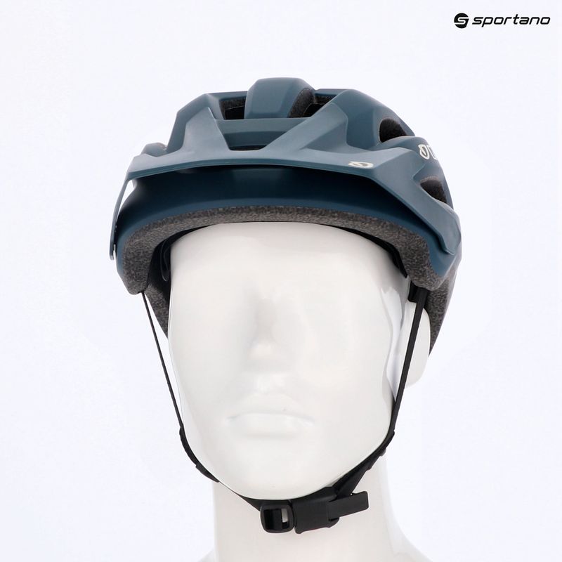 Giro Fixture II Integrated MIPS Fahrradhelm matt harbor blau 8