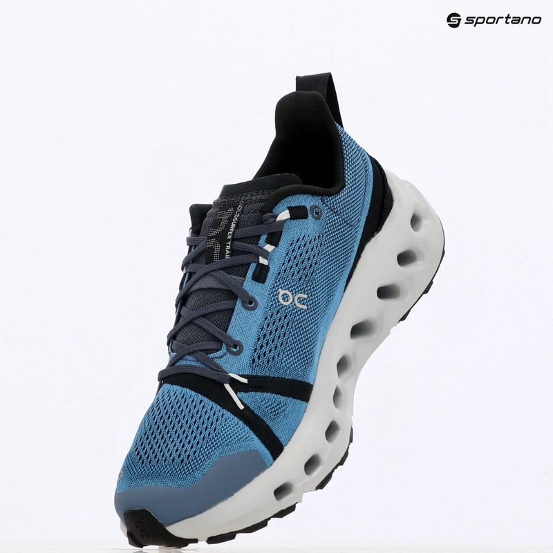 Herren On Running Cloudsurfer Trail niagara/glacier Laufschuhe 9