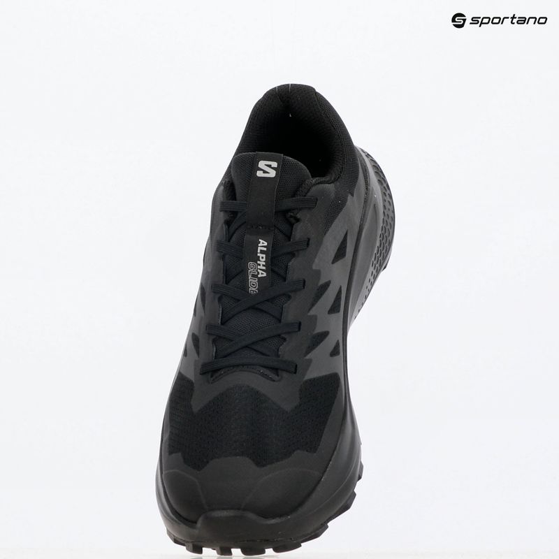 Laufschuhe Herren Salomon Alphaglide black/asphalt/black 9