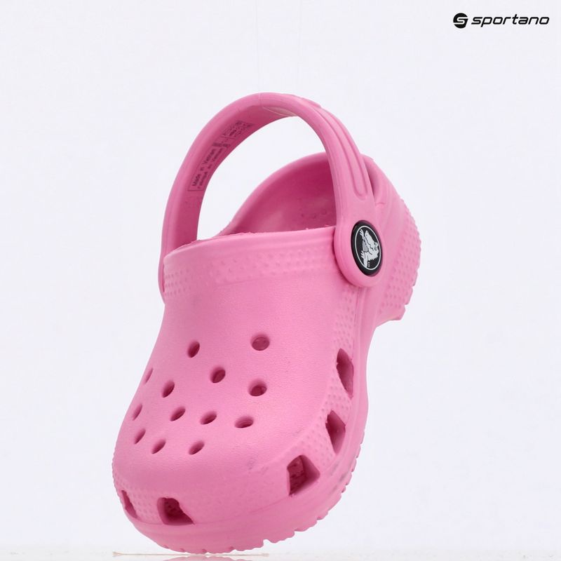 Badeschuhe Kinder Crocs Classic Clog Toddler taffy pink 17