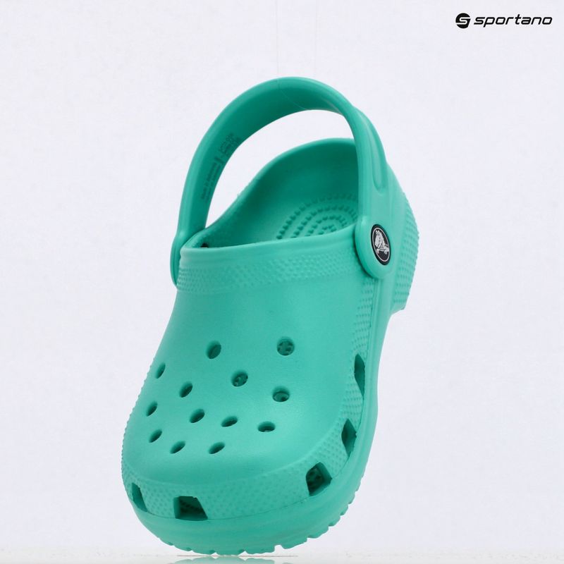 Badeschuhe Kinder Crocs Classic Clog Kids lagoon 15