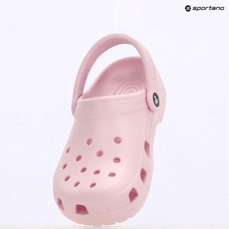 Badeschuhe Crocs Classic pink milk 7