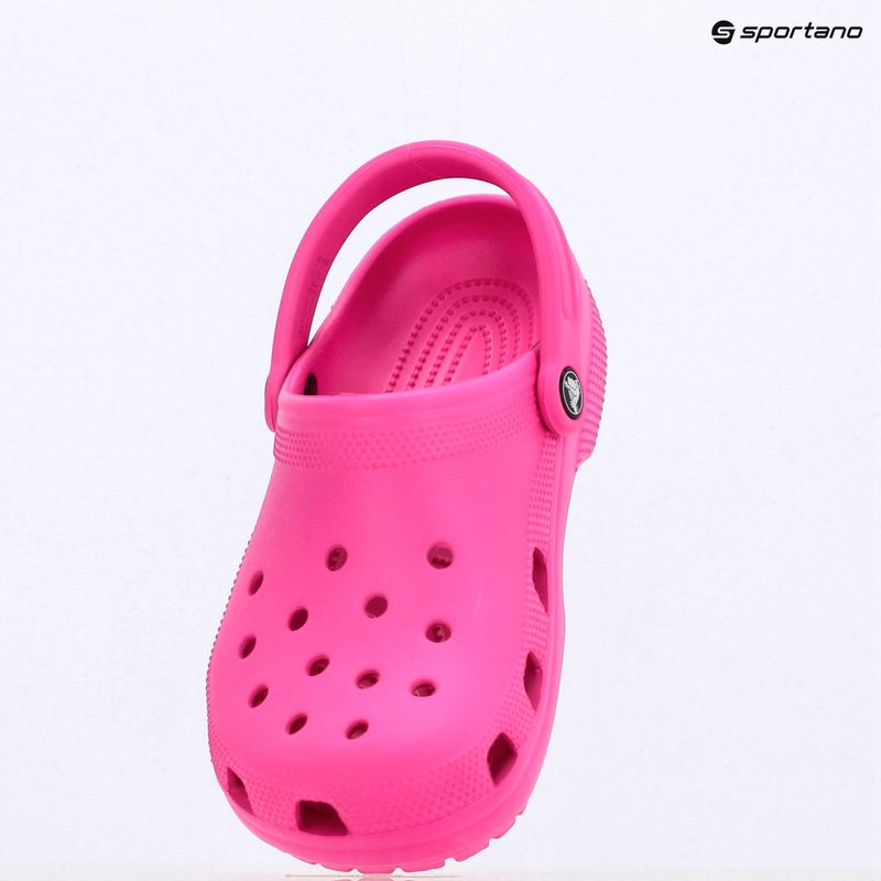 Badeschuhe Crocs Classic pink crush 17