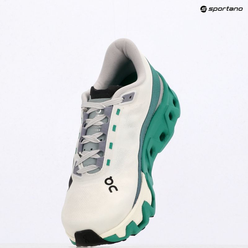 Laufschuhe Damen On Cloudmonster Hyper white/mint 9