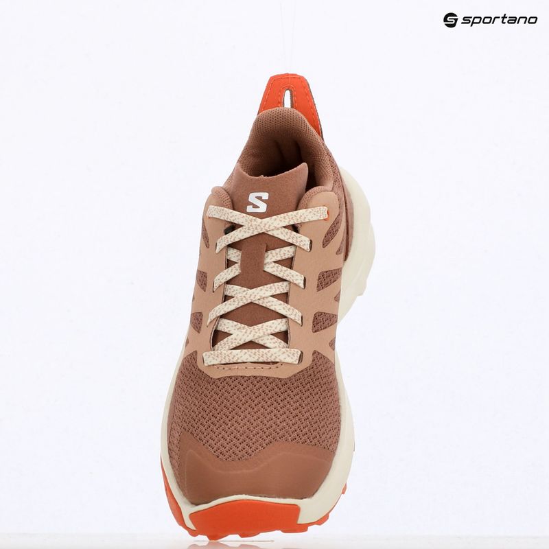 Wanderschuhe Kinder Salomon Patrol burlwood/vanilla ice/emberglow 16