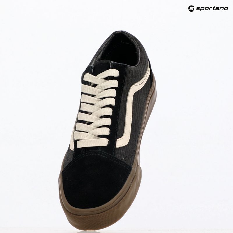 Schuhe Vans Old Skool heavy canvas black 9