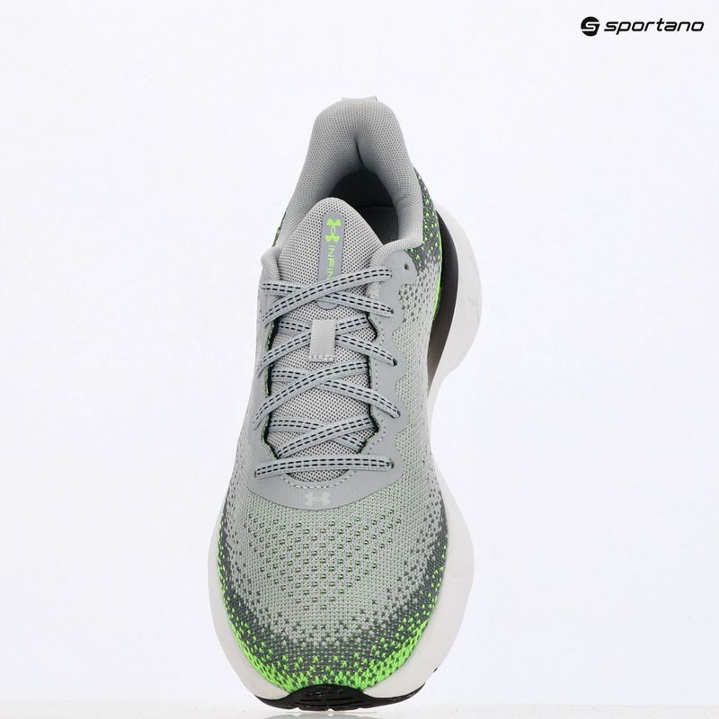 Laufschuhe Herren Under Armour Infinite mod gray/hyper green/black 9